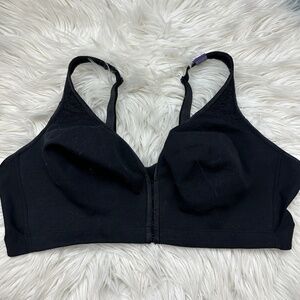 NWOT black Catherine's bra size 48C // 2980